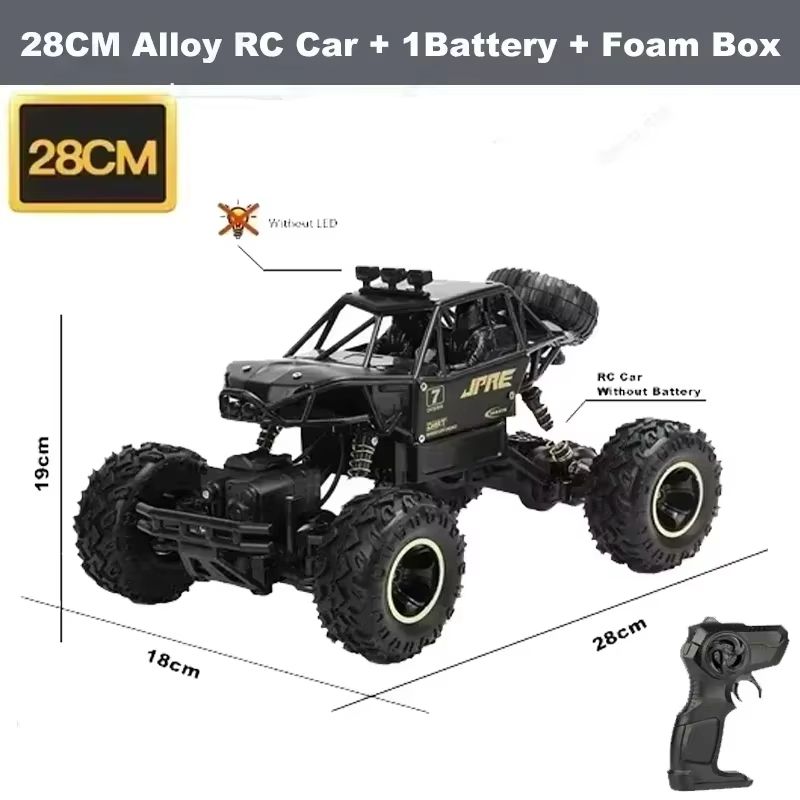 112 RC OffRoad Monster Truck  4WD AllTerrain Remote Control Car For Beginners  Adults 9