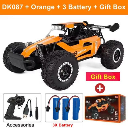1 Is To 16 RC Drift Racing Car  HighSpeed Remote Control OffRoad Vehicle With LED Lights  Alloy Bod 9
