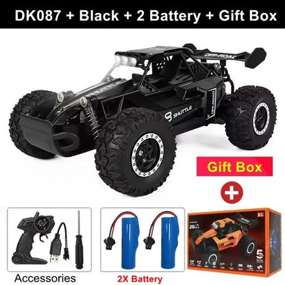 1 Is To 16 RC Drift Racing Car  HighSpeed Remote Control OffRoad Vehicle With LED Lights  Alloy Bod 10