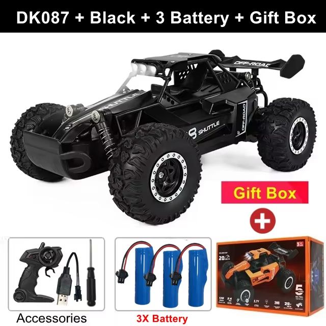 1 Is To 16 RC Drift Racing Car  HighSpeed Remote Control OffRoad Vehicle With LED Lights  Alloy Bod 11