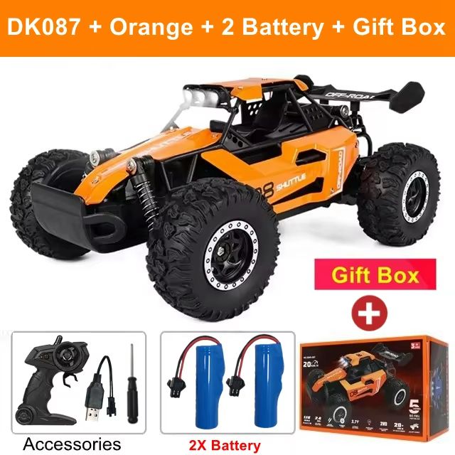1 Is To 16 RC Drift Racing Car  HighSpeed Remote Control OffRoad Vehicle With LED Lights  Alloy Bod 8