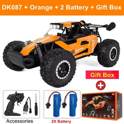 1 Is To 16 RC Drift Racing Car  HighSpeed Remote Control OffRoad Vehicle With LED Lights  Alloy Bod 8