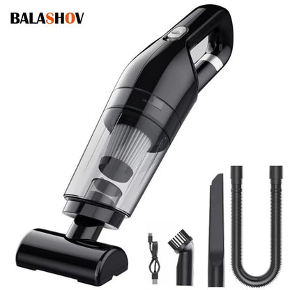 Rechargeable Handheld Vacuum Cleaner – Portable 10000PA Wireless Dust Catcher for Home, Car & Pet Hair