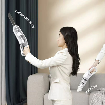 Rechargeable Handheld Vacuum Cleaner  Portable 10000PA Wireless Dust Catcher For Home Car  Pet Hair 2