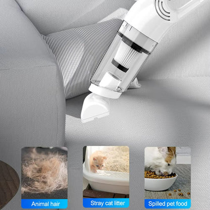 Rechargeable Handheld Vacuum Cleaner  Portable 10000PA Wireless Dust Catcher For Home Car  Pet Hair 3
