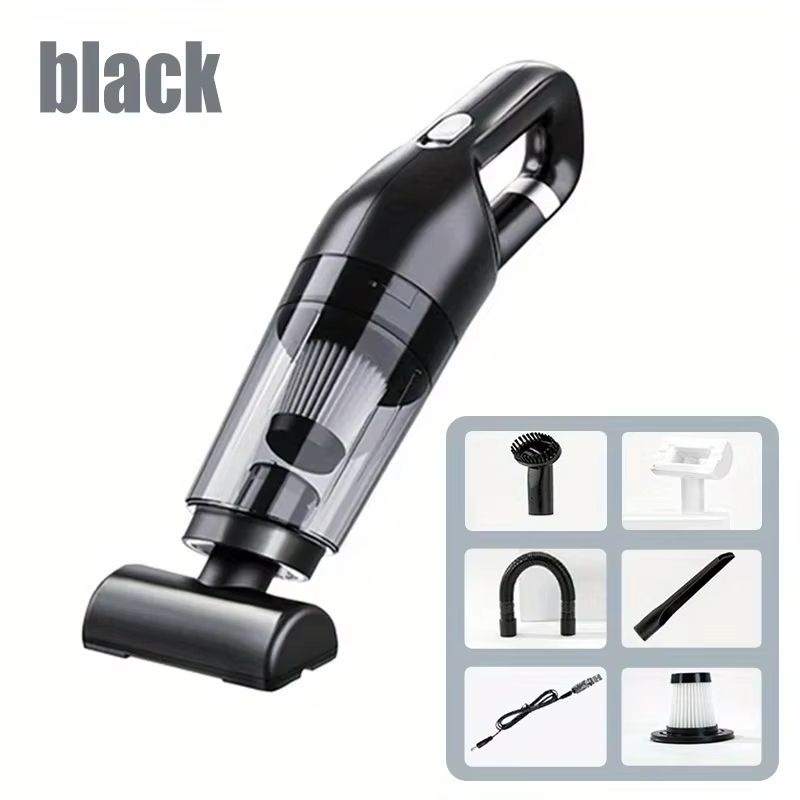 Rechargeable Handheld Vacuum Cleaner  Portable 10000PA Wireless Dust Catcher For Home Car  Pet Hair 6