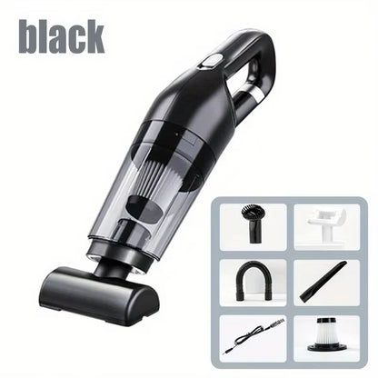 Rechargeable Handheld Vacuum Cleaner  Portable 10000PA Wireless Dust Catcher For Home Car  Pet Hair 6