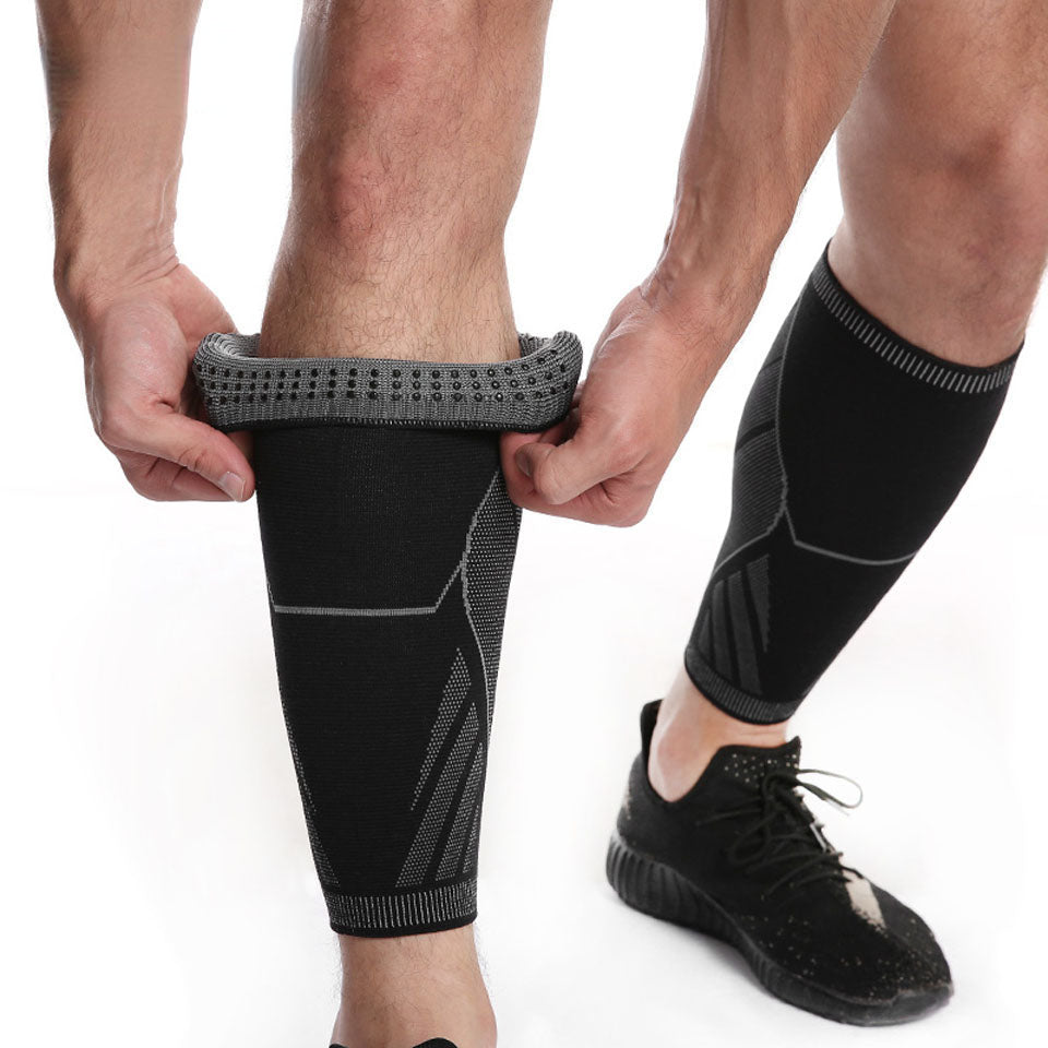 Calf Compression Sleeves for Men Women, Shin Splint Support Leg Compression Socks, Varicose Vein Pain Relief