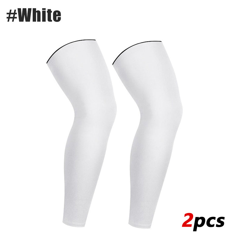 Compression Leg Sleeves for Men and Women, Knee and Calf Support for Running, Sports, Basketball, Pain Relief