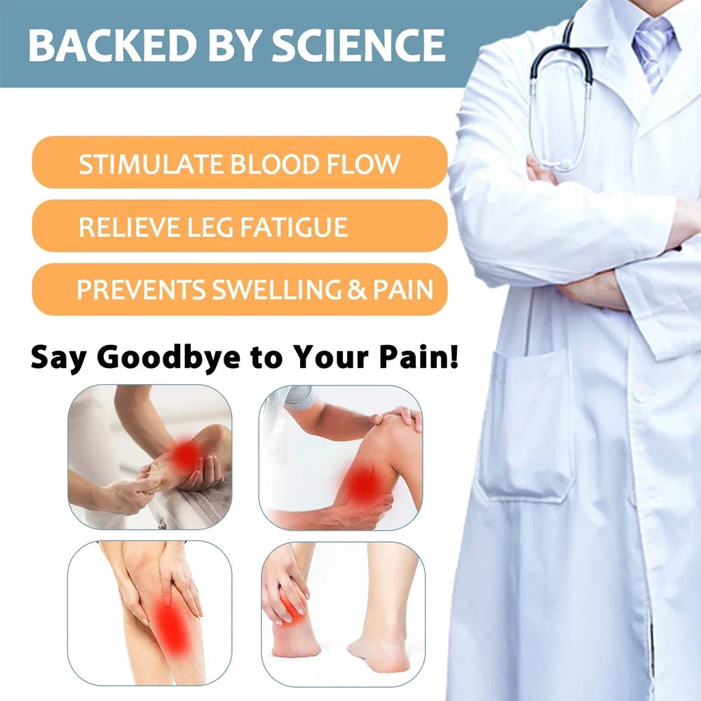 Compression Socks for Women and Men, Knee High Stockings, Neuropathy Pain Relief, Swelling Support