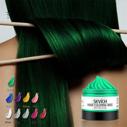 Childrens Multi Color Hair Dye Wax Disposable Hair Dyeing Cream For Fashion Makeup Safe DIY Hair Co 4