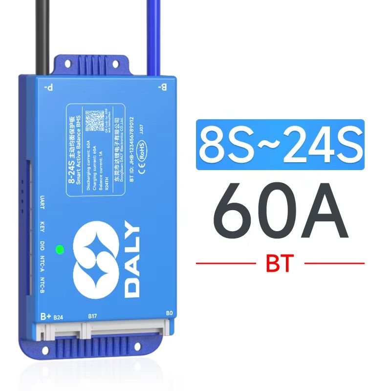 Daly Smart BMS With Bluetooth  WiFi  Active Balance Battery Management System For 12V48V Packs EV   20