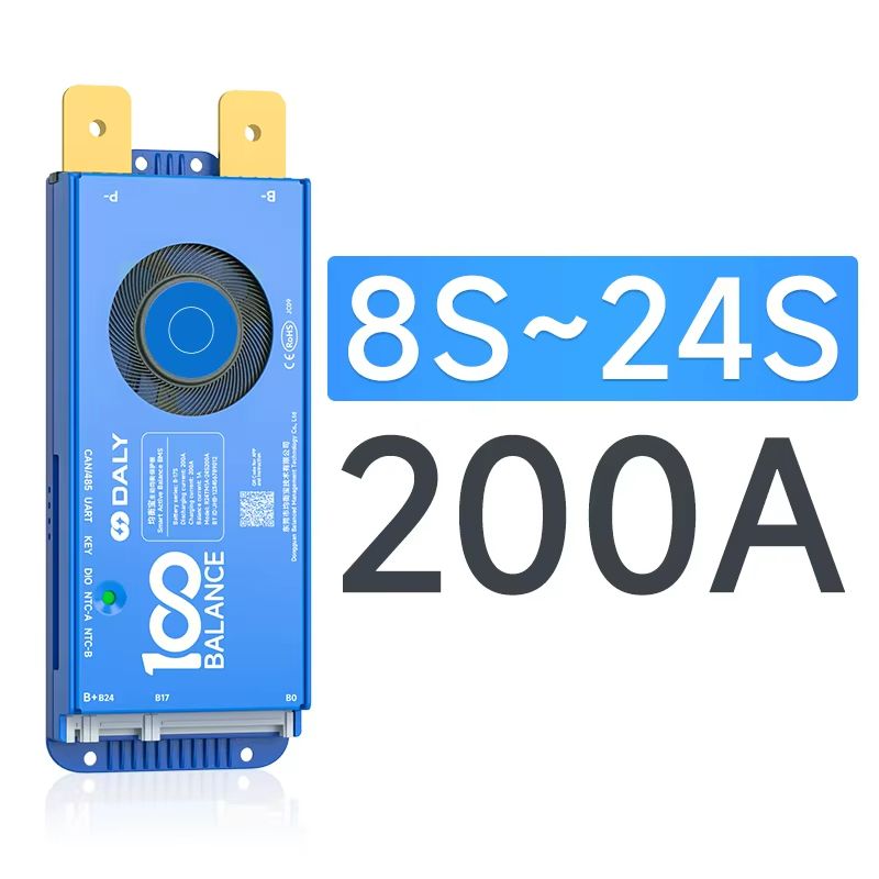 Daly Smart BMS With Bluetooth  WiFi  Active Balance Battery Management System For 12V48V Packs EV   23