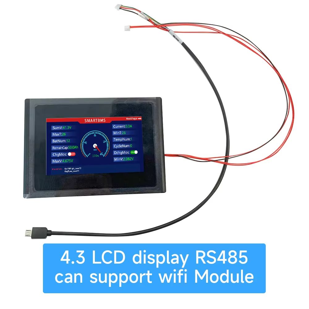 Daly Smart BMS With Bluetooth  WiFi  Active Balance Battery Management System For 12V48V Packs EV   25