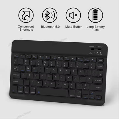 Detachable Keyboard Case For Samsung Galaxy Tab  Slim Protective Cover With Wireless Keyboard For A 4