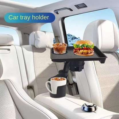Universal Car Cup Holder Expander MultiFunction Drink Holder With Food Table Adjustable Base Tray F 4