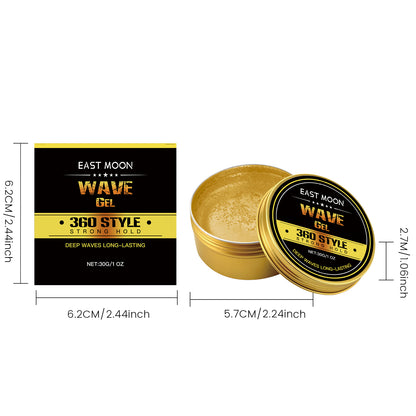 Original Argan Oil Hair Styling Wax for Men, Professional Long-Lasting Holding Gel, Fluffy Look, Repairs Broken Hair