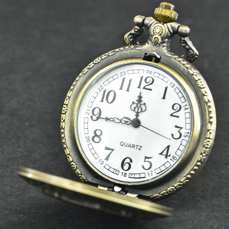 The Greatest Pocket Watch Necklace For Grandpa Dad Gifts Vintage Quartz Pocket Watches With Chain R 1