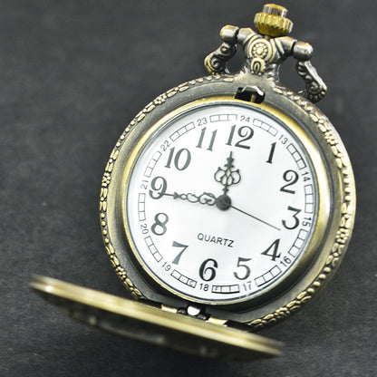 The Greatest Pocket Watch Necklace For Grandpa Dad Gifts Vintage Quartz Pocket Watches With Chain R 1