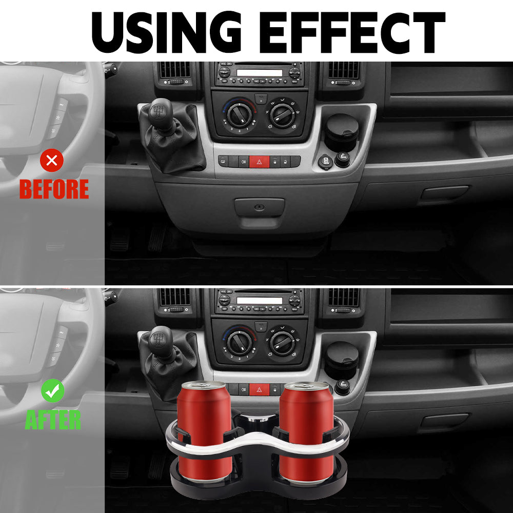 Universal Car Cup Holder Expander Adjustable Base Stable Auto Bottle Support For Large Bottles  Mug 2