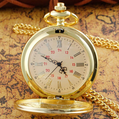 Exquisite Quartz Pocket Watch To My Grandpa Necklace Chain Watches For Grandad Fathers Day Birthday 3