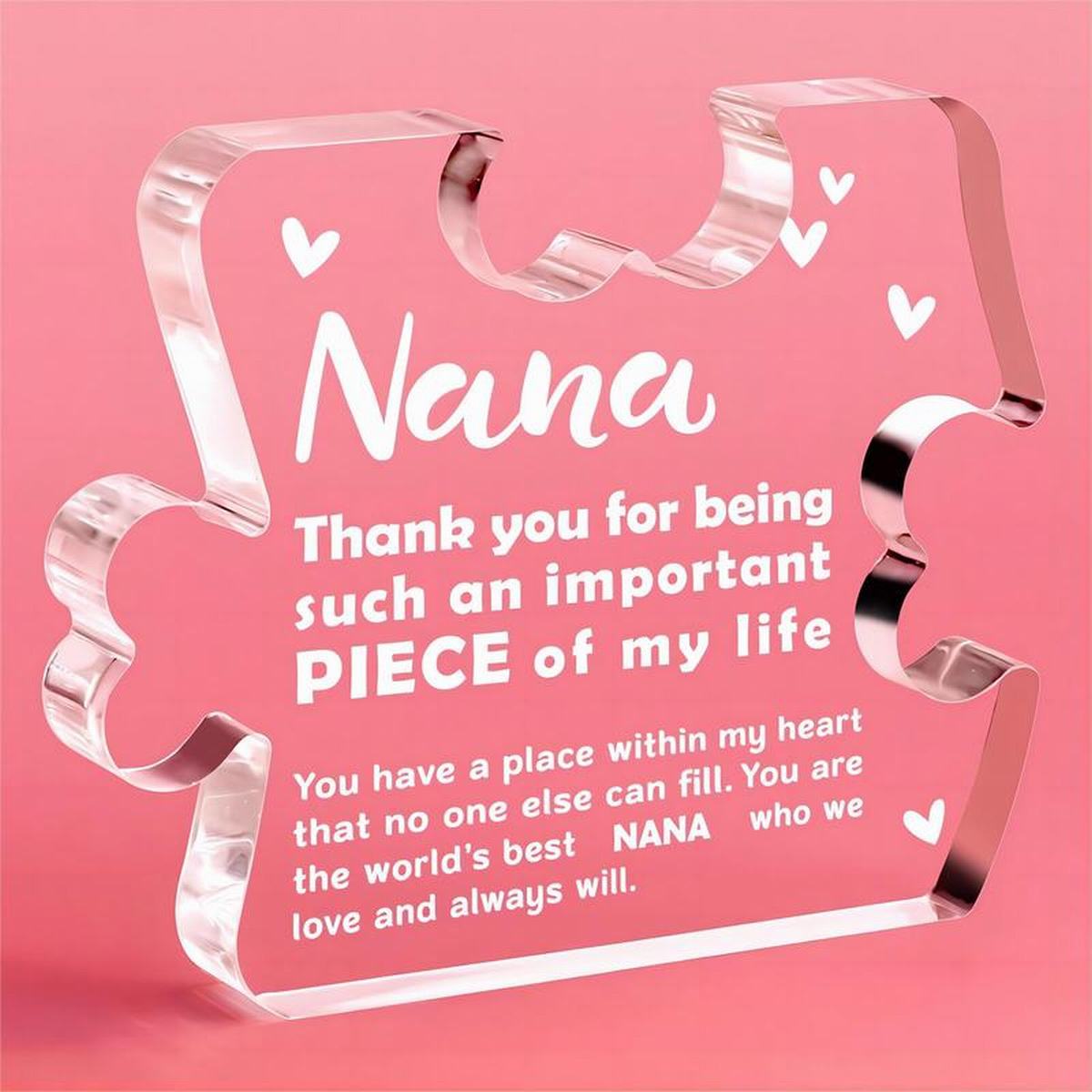 Birthday and Mothers Day Gift for Nana, A Gift for Nana, Christmas Gift for Nana and Her Grandmother Keepsake