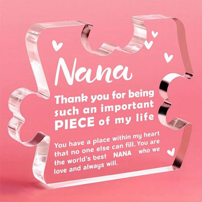 Birthday and Mothers Day Gift for Nana, A Gift for Nana, Christmas Gift for Nana and Her Grandmother Keepsake