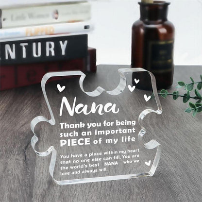 Birthday and Mothers Day Gift for Nana, A Gift for Nana, Christmas Gift for Nana and Her Grandmother Keepsake