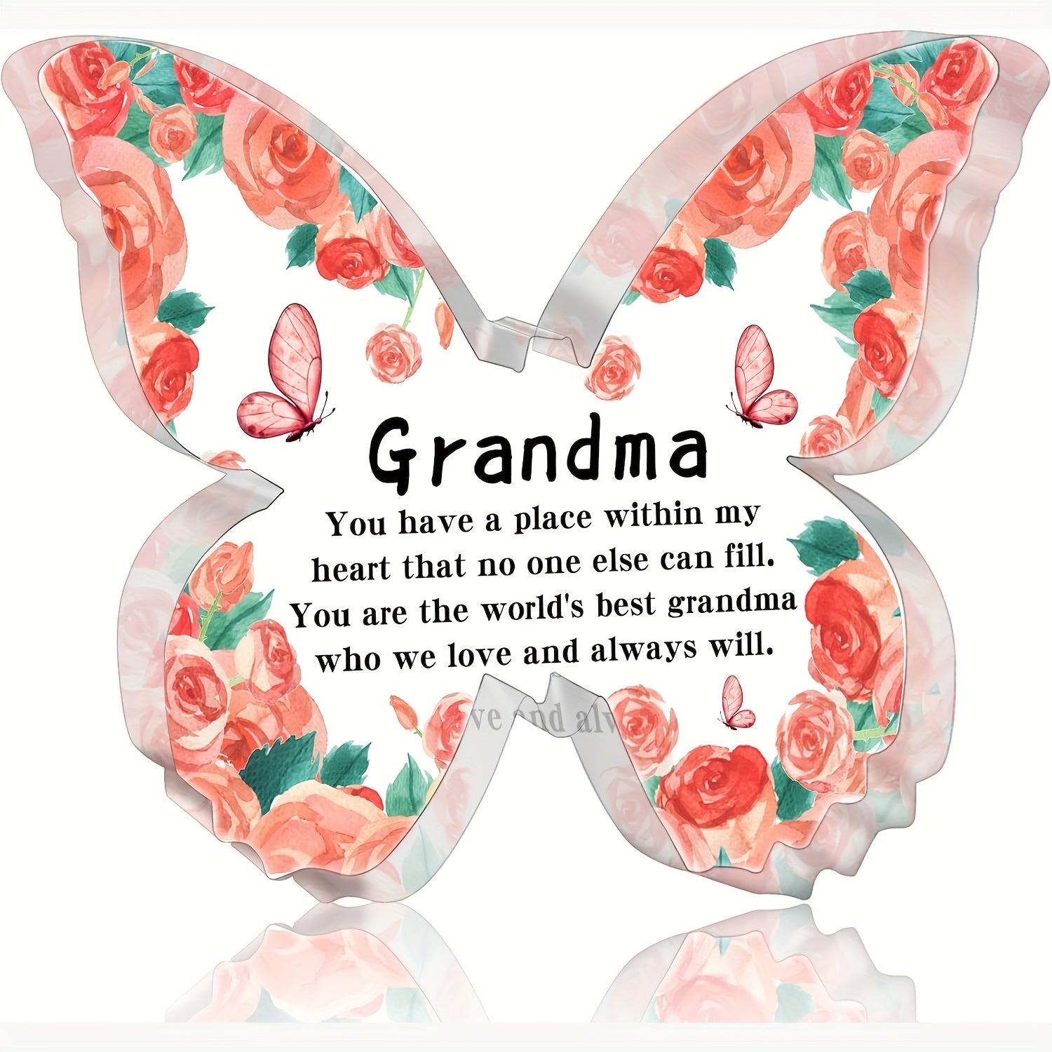 Butterfly Themed Unique Gifts for Grandma, Grandparents Gift, Cute Practical Birthday Presents for Great Grandmas