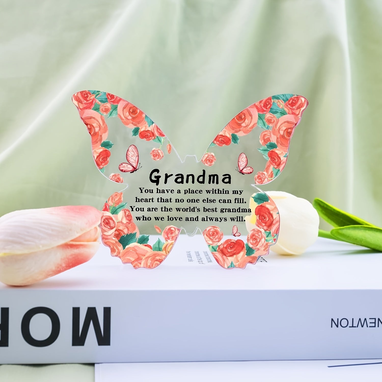 Butterfly Themed Unique Gifts for Grandma, Grandparents Gift, Cute Practical Birthday Presents for Great Grandmas