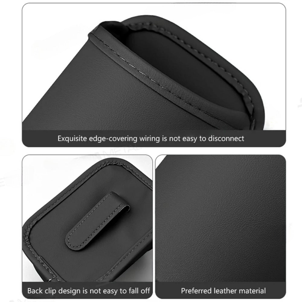 Car Seat Back Cup Holder Box Organizer, Universal Car Door Back Clip Drink Rack Storage Bin Pocket