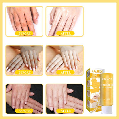 Beeswax Hand Mask Mango Moisturizing Hand Wax Natural Ingredients To Nourish And Soften 3Pack Treat 2
