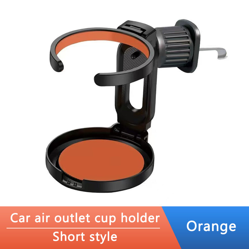 Foldable Car Cup Holder Air Outlet Vent Drink Rack Stand for Auto Water Bottles & Stable Car Organizer
