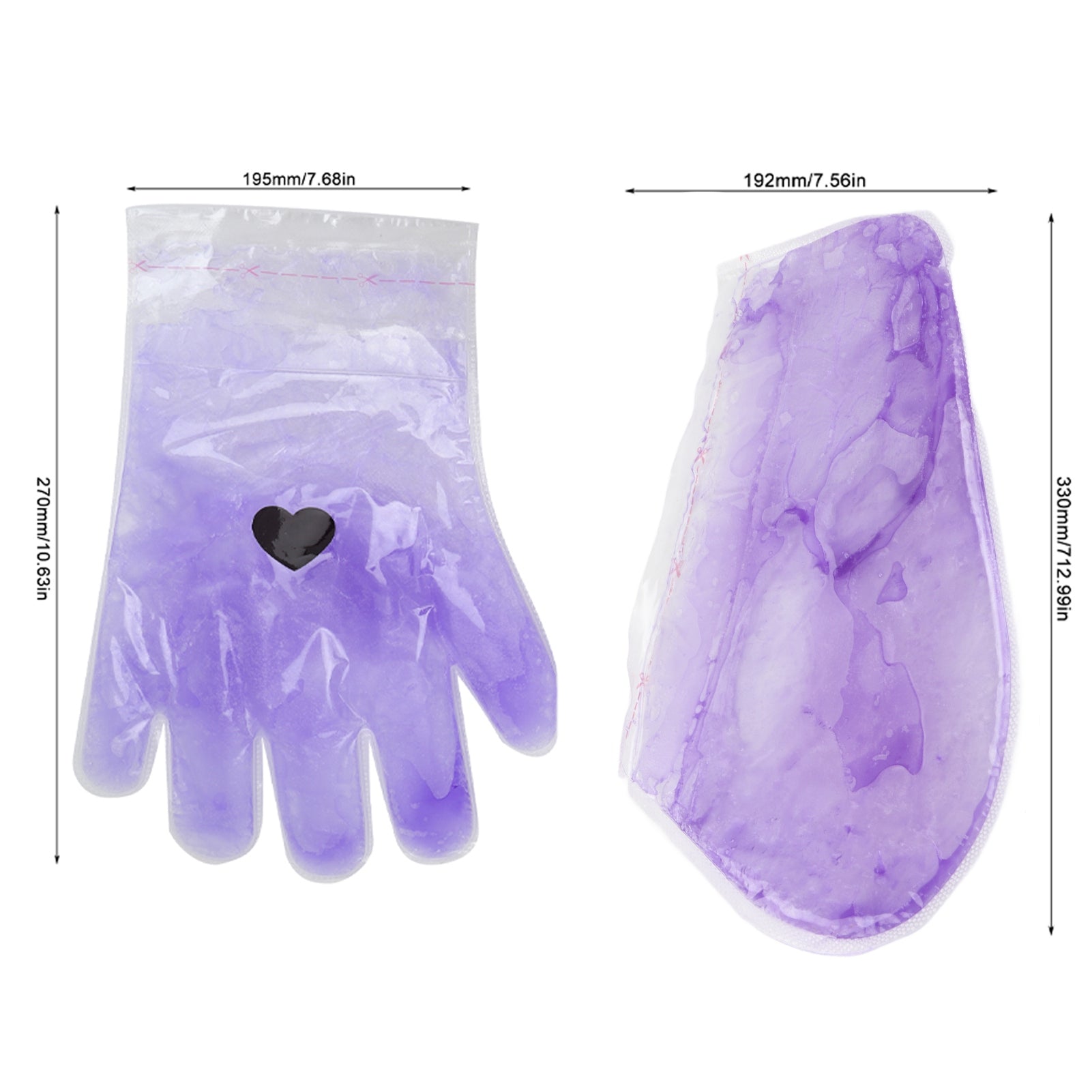 Professional Paraffin Wax Gloves Set for Hands, Healing, Softening, and Smoothing Skin Treatment Mask for Ultimate Care