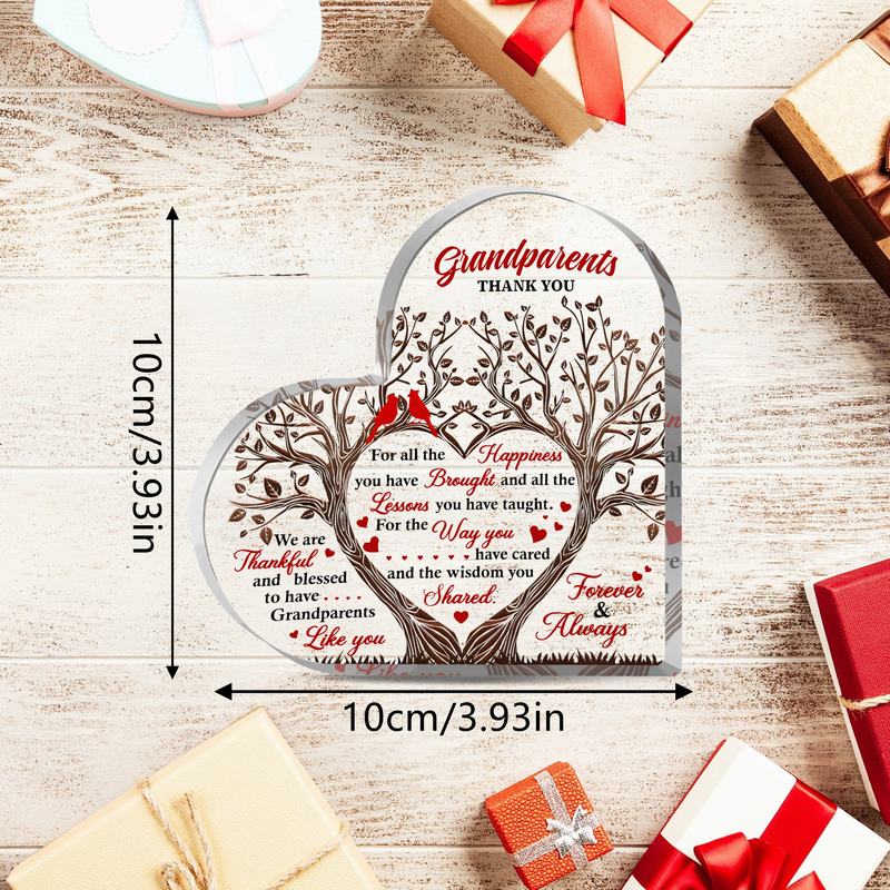 Acrylic Plaques For Grandparents Gifts From Grandchildren To Grandparents Family Gratitude Gifts Ti 3