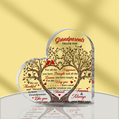 Acrylic Plaques For Grandparents Gifts From Grandchildren To Grandparents Family Gratitude Gifts Ti 4