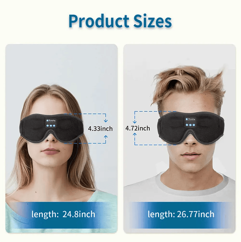 DreamBeats Bluetooth Sleep Mask With Built In Headphones And 3D Eye Cover 1