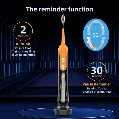 Subort S9 Sonic Electric Toothbrush USB Rechargeable Whitening Brush 2