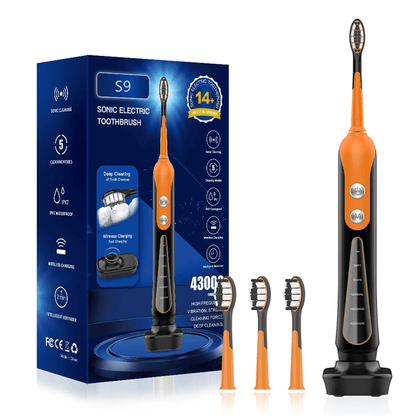 Subort S9 Sonic Electric Toothbrush USB Rechargeable Whitening Brush 7