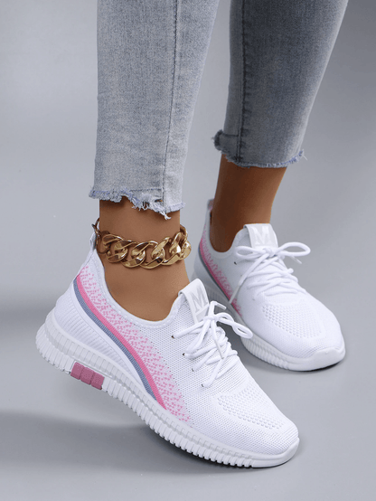 AirLite Womens Breathable Mesh Flat Shoes Casual Summer Sneakers