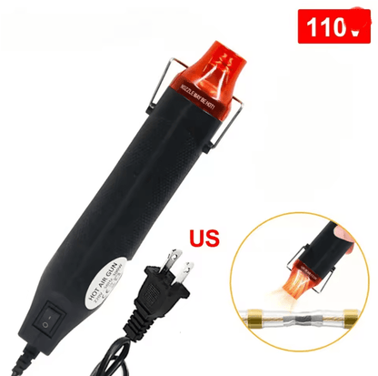 HeatPro Mini Hot Air Gun DIY Electric Heat Tool With Stand 5