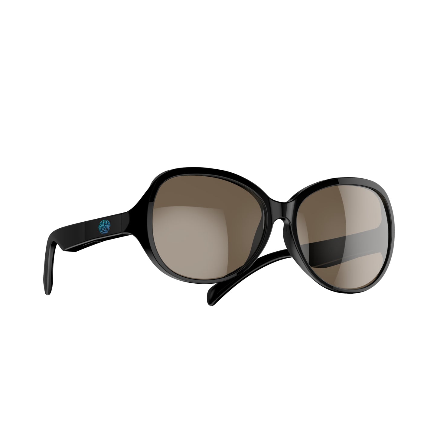 Black Wireless Smart Glasses Sports Headset, Unisex Design, USB-C Rechargeable Bluetooth Connectivity