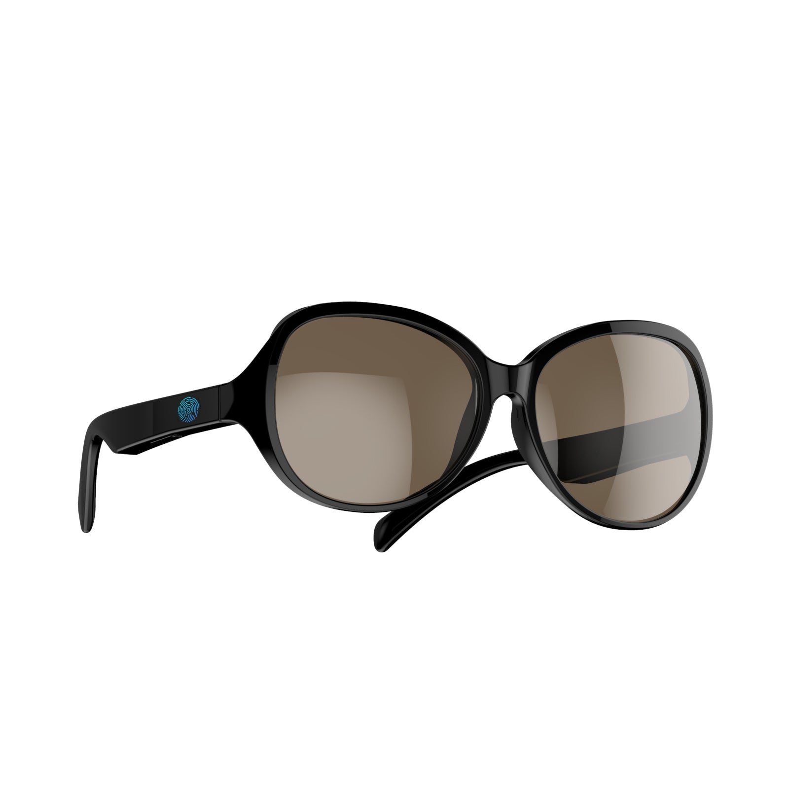 Black Wireless Smart Glasses Sports Headset, Unisex Design, USB-C Rechargeable Bluetooth Connectivity