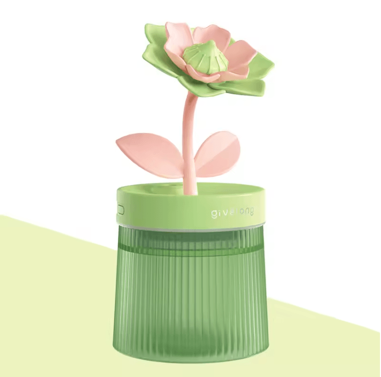 Bloom Mist Portable USB Humidifier And Aroma Diffuser With Colorful Light 7