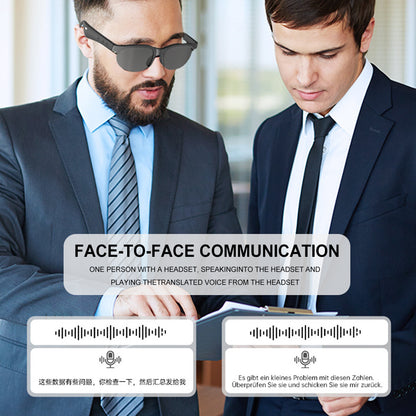 Bluetooth AI Intelligent Translation Glasses Wireless Sunglasses With Builtin Microphone Speakers   3