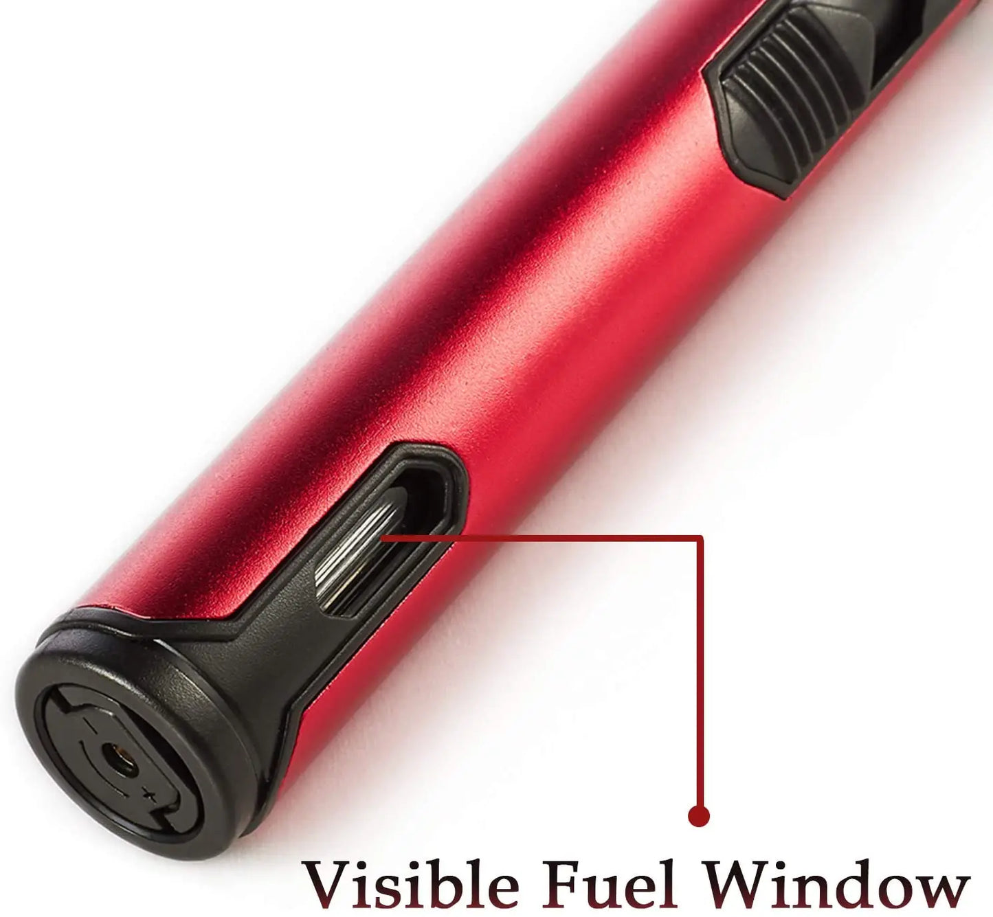 Premium HONEST Metal Torch Windproof Lighter, Refillable Jet Flame Butane Pen Lighter for BBQ, Kitchen, Candle, Camping