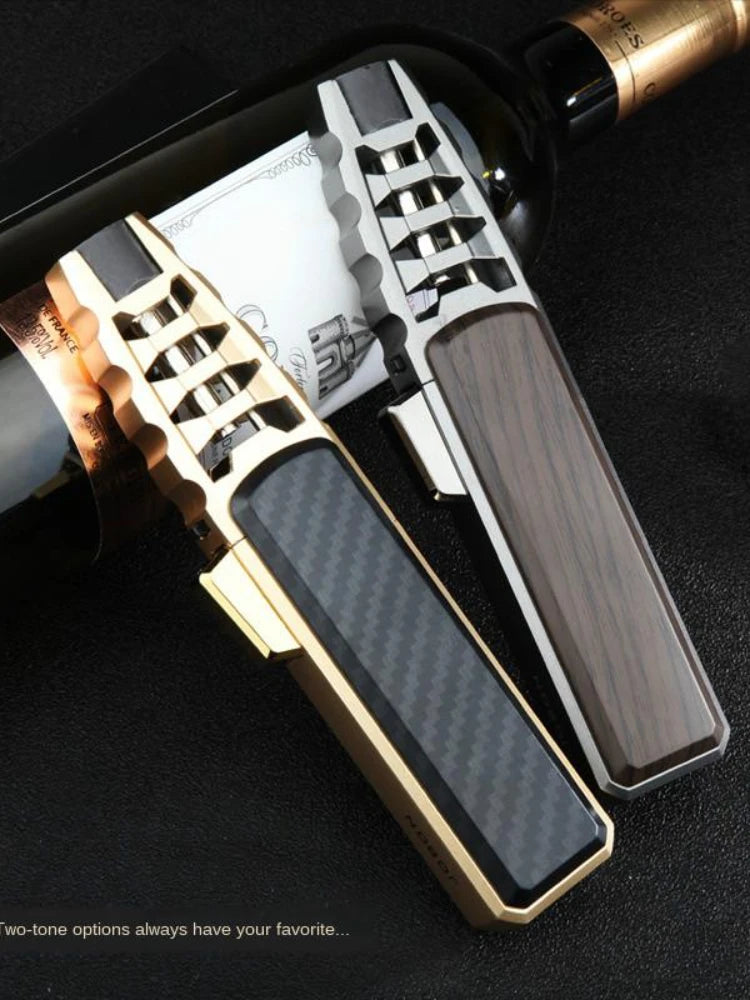 JOBON Jet Flame Pen Airbrush Butane Tube Lighter Windproof Metal Gas Kitchen BBQ  Cigar Torch 1