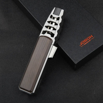 JOBON Jet Flame Pen Airbrush Butane Tube Lighter Windproof Metal Gas Kitchen BBQ  Cigar Torch 6