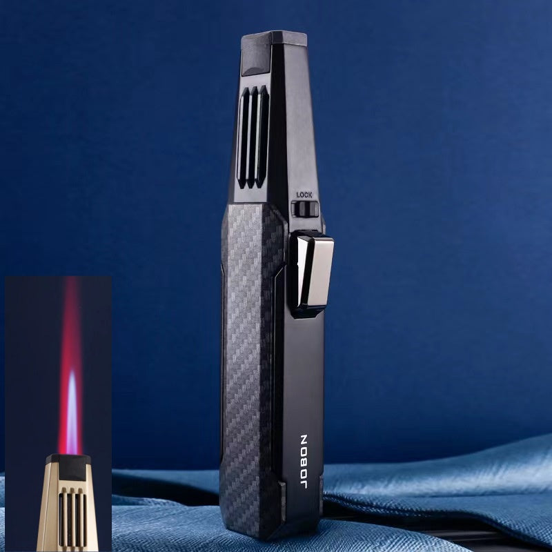 JOBON Jet Flame Pen Airbrush Butane Tube Lighter Windproof Metal Gas Kitchen BBQ  Cigar Torch 10