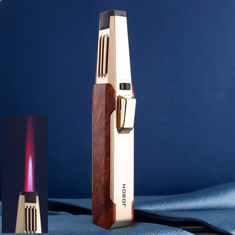 JOBON Jet Flame Pen Airbrush Butane Tube Lighter Windproof Metal Gas Kitchen BBQ  Cigar Torch 11